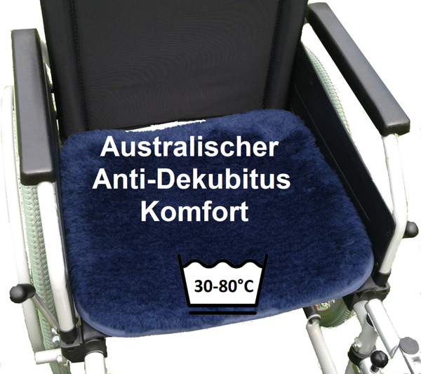 LANAMED Anti-Dekubitus Rollstuhlauflage