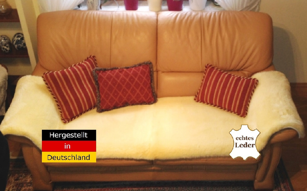 Lammfell Couch-Auflage LANABEST, 200 x 50 cm