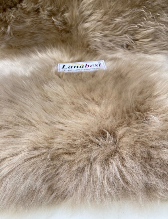Premium Lammfell LANABEST hell-beige